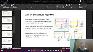 KARATSUBA ALGORITHM FOR FAST MULTIPLICATION BY DIVIDE AND CONQUER [upl. by Dominick389]