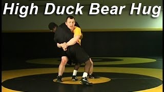 Wrestling Moves KOLATCOM High Duck to Bear Hug [upl. by Irreg771]