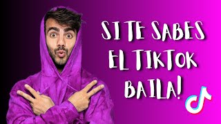 SI TE SABES EL TIKTOK BAILA  2024 [upl. by Nnylesor]