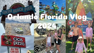 Orlando Florida Vlog  Coco Key Cocoa Beach Olive Garden Disney Springs Drone Show amp MORE [upl. by Malchy]