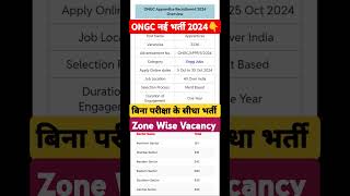 Ongc Apprentice 2024 Apply Online  Ongc Recruitment 2024  Ongc Vacancy 2024  ongc shorts feed [upl. by Lecia]