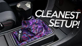 BEST Shift Setup of 2020  LikeWise Shift Knob amp INFOCUS Shift Boot Install [upl. by Baylor356]