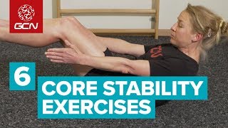 Emmas 6 Core Stability Exercises For Cyclists  Beginner Core Workout [upl. by Favrot]