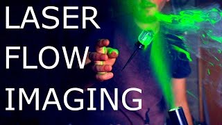 How To See Invisible Air Currents With Lasers  NightHawkInLight [upl. by Stokes]