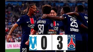 Marseille vs PSG 🔥🔥 Le Classique 2425  All goals amp highlights highlights psg football eafc25 [upl. by Gambrill]