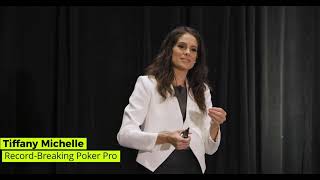 Losing Improves DecisionMaking amp RiskTaking  Female Poker Pro  Keynote Speaker Tiffany Michelle [upl. by Urien]