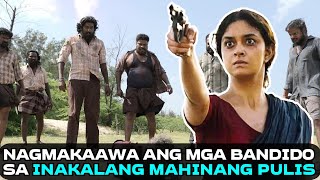 Mga Bandido Iyak Sa Inakala Nilang Mahina Na Babaeng Pulis  Saani Kaahidyam Movie Recap Tagalog [upl. by Adniuqal]