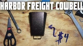 4 Harbor Freight Cowbell Review [upl. by Leahci]