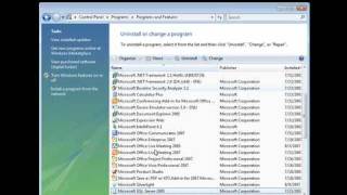 How to uninstall Silverlight on Windows Vista [upl. by Noland]