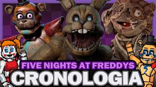 LA HISTORIA DE FIVE NIGHTS at FREDDYS  FNAF Cronología 2024 [upl. by Nnayt333]