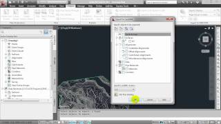 Civil 3D Tip Creating Alignments and Profiles from 3D Polylines [upl. by Kelcey]