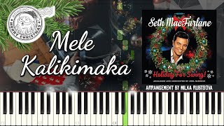 Mele Kalikimaka  Seth MacFarlane  Piano tutorial [upl. by Annerol]