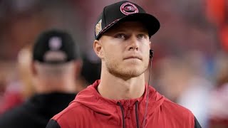 Huge Christian McCaffrey injury update with San Francisco 49ers fearing RB may mis entire NFL season [upl. by Arlan]