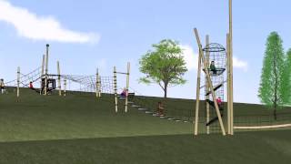 Virtueller Rundgang  Neuer Kletterpark in Medebach Sauerland in 2015 [upl. by Iila]