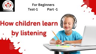 Learn English through Listening Test1 Part 1 for Beginners [upl. by Iramat888]