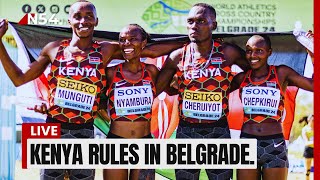 Congratulations Kenya wins Mixed Relay in Belgrade  News54 [upl. by Hatfield68]