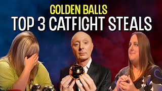 Split or Steal Girls stick Together or Not Top 3 Catfight Steals on Golden Balls 😡🥊 [upl. by Ateiram]