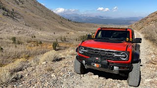 Goofing around in my Bronco Raptor on Laurel Lakes Road  October 24 2023 [upl. by Othe]