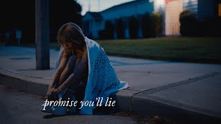 Nessa Barrett  lie official lyric video [upl. by Ragg]