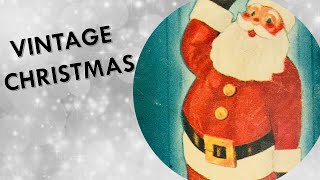 Vintage Christmas Holiday Decorating Ideas [upl. by Ahsiket]