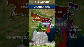 Geography of Jharkhand upsc ssc cds nda [upl. by Enedan]