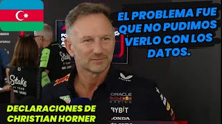 Esto dijo Christian Horner De cuál fue el problema con el auto de Checo Pérez F1 radio español [upl. by Beshore]