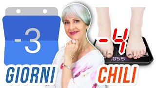 COME DIMAGRIRE VELOCEMENTE con la DIETA dei 3 GIORNI PERDI fino a 4 CHILI [upl. by Yorick]