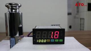 Load Cell Controller Setting and Calibration [upl. by Halian92]