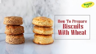 Aaha Emi Ruchi  How To Prepare Biscuits With Wheat For Childrens [upl. by Eniamraj]