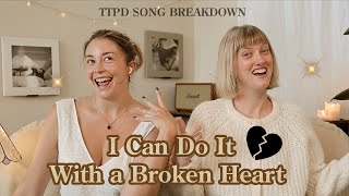 Song Breakdown I Can Do It With a Broken Heart 💔 Taylor Swift  TTPD [upl. by Cirilla531]