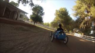 Cyclekart being chased by minibike with GoPro [upl. by Naujuj]