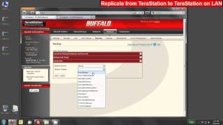 Replication between two Buffalo TeraStation NAS Devices over the LAN Part 1 [upl. by Ransom]