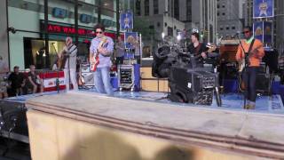 John MayerLive Soundcheck Waiting On The World To Change Today Show 72310 [upl. by Charita686]