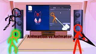 fandom react to Animation vs Animator part 1 [upl. by Eiramoj]