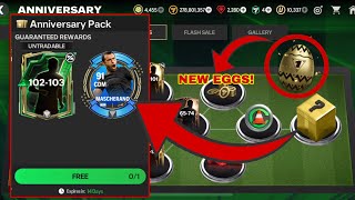 WHERE TO FIND NEW MYSTERY EGGS MYSTERY GIFT AND FREE ANNIVERSARY PLAYERS IN FC MOBILE 25 [upl. by Gotthelf]