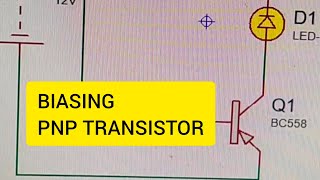 PAANO ANG TAMANG PAG BIAS NG PNP TRANSISTOR tletechcher trending [upl. by Nnairac]