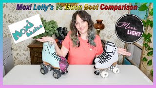 Moxi Lollys vs Moonlight Roller Moon Boot Roller Skates Comparison amp Review [upl. by Giulia]