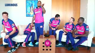 Royals Charades ft Jos Hettie Powell Keshav Donovan amp Burger  Luminous  IPL 2024 [upl. by Susan]