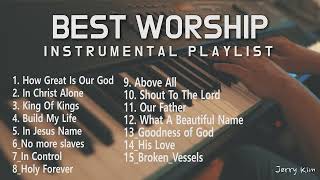 10시간 Best Christian Songs 2023 Worship Instrumental Music Playlist  잔잔한 피아노 찬양 연주 모음  기도음악 [upl. by Kathye]