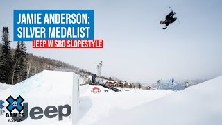 Jamie Anderson Silver Medalist  Jeep Women’s Snowboard Slopestyle  X Games Aspen 2022 [upl. by Eiram293]