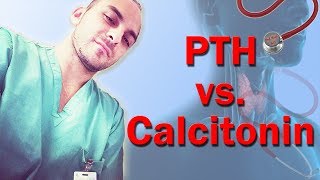 PTH vs Calcitonin 112612 QOTD [upl. by Bennir248]