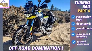 How Capable is the Aprilia Tuareg 660 OffRoad Lets Find Out EP 4 [upl. by Edlin]