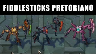 Fiddlesticks Pretoriano  Croma Skin [upl. by Ruenhs]