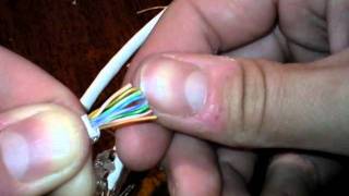 How to make Network Ethernet cable connector Review [upl. by Kernan]