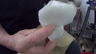 Flint Knapping Glass A special project for V and J Part 2 [upl. by Joeann835]