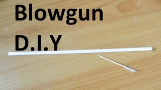 How To Make A Blowgun [upl. by Fanchette]