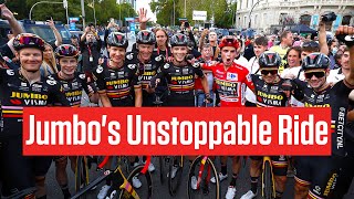 JumboVismas Historic Grand Tour Ride With Sepp Kuss Vuelta a España Win [upl. by Ssej]