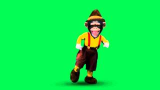 FREE Green Screen Dancing Monkeys 03 HD [upl. by Erica]