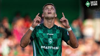 „Ein richtig starker Auftritt“ Keke Topp schießt Werder Bremen in die nächste DFBPokalrunde [upl. by Eiramyllek]