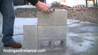 DIY Rocket Stove  Simple Homemade Rocket Stove [upl. by Jueta]